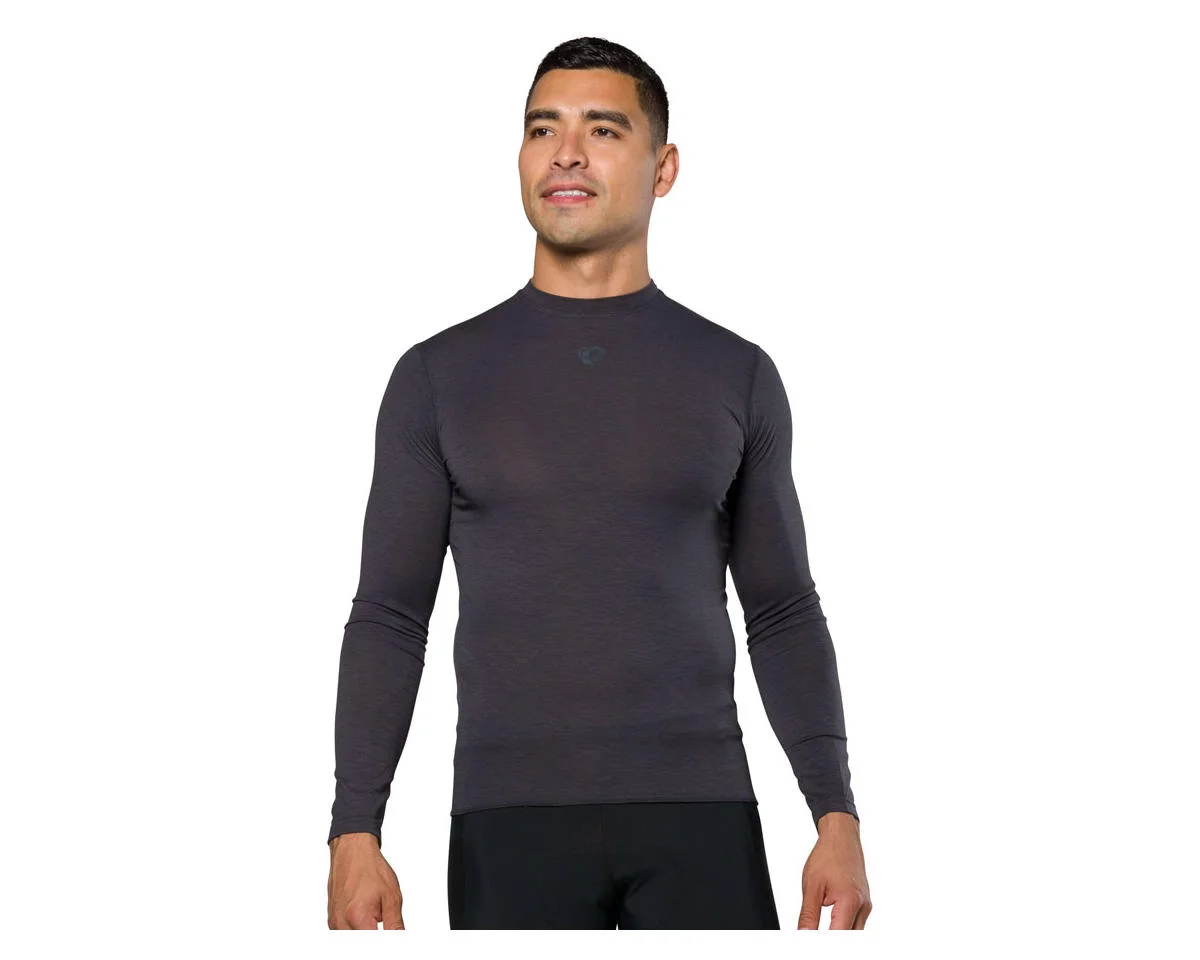 Pearl iZUMi Transfer Wool Long Sleeve Base Layer (Phantom) (2XL) - view 3